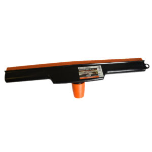 Raclette lave sols 44 cm, monture avec rebord anti-gouttes, douille inclinée avec pas de vis et surdouille de sécurité