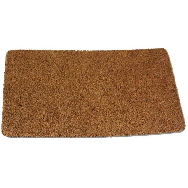 Tapis brosse coco écru
