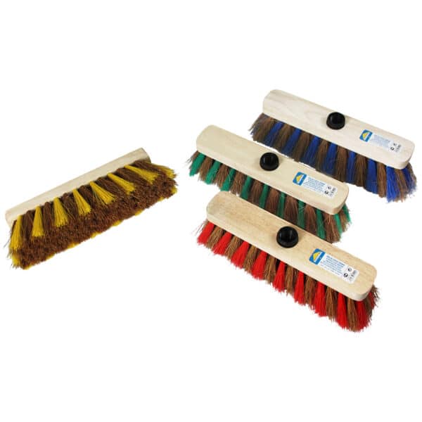 Balai coco zébré polypro ROZENBAL - réf 631129