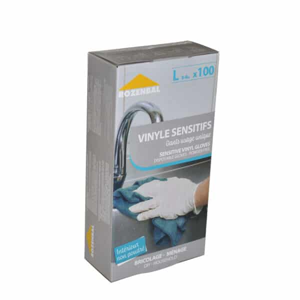Gants vinyle sensitifs Rozenbal