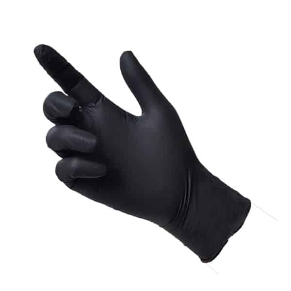 Gants nitrile Noirs Rozenbal